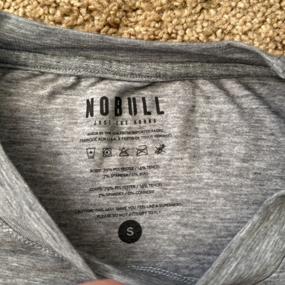 Nobull Crossfit Games 2021 Grey Soft Short Sleeve T Shirt - Picture 4 of 7